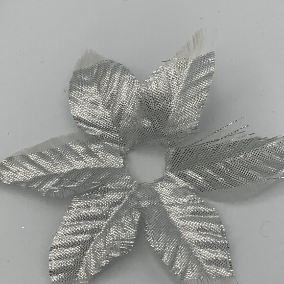 Assorted Vintage Christmas Light Reflectors - Gold, Silver, Cloth & Plastic - Picture 7 of 10